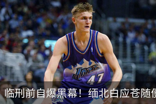 临刑前自爆黑幕！缅北白应苍随便圈钱十几亿，奢靡生活超乎想象