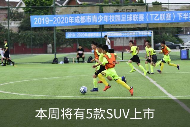 本周将有5款SUV上市
