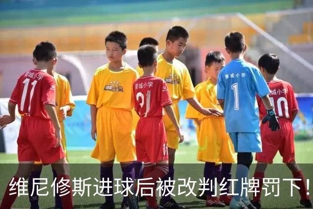 维尼修斯进球后被改判红牌罚下！主裁回看发现他拉拽对手头发犯规